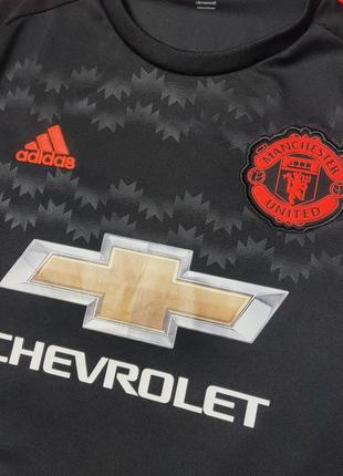 Manchester united adidas футбольная футболка лонгслив5 фото