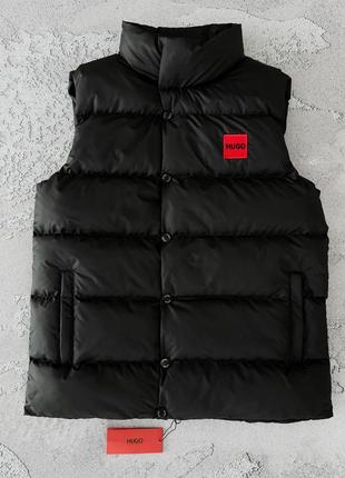 Жилет hugo boss, черная жилетка, жилетка хуго босс, черная жилетка