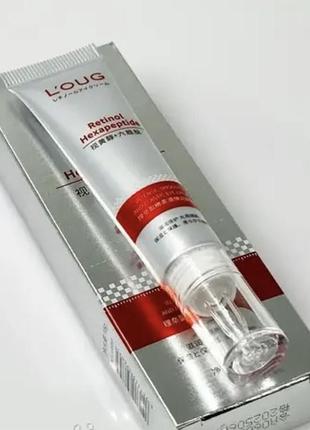 Крем для контуру очей з ретинолом l’oug retinol, 15 g