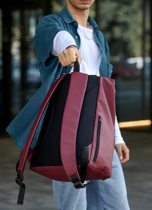 Увага! вишуканий рюкзак sambag rolltop milton бордо5 фото