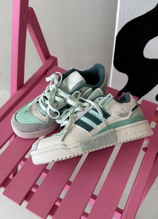 Кроссовки all adidas forum « mint green » premium