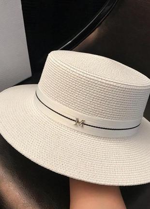 Белая шляпа5 фото