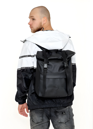 Внимание! классический рюкзак sambag rolltop milton черный3 фото