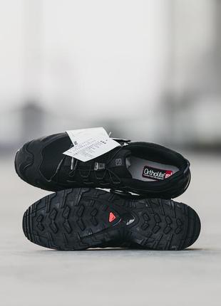 Чоловічі трекінгові кросівки salomon xa pro 3d black8 фото