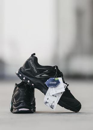 Чоловічі трекінгові кросівки salomon xa pro 3d black9 фото