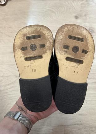 Шкіряні туфельки ботіночки іспанського бренду7 фото