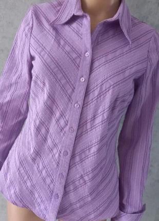 Ladies women's lilac mauve blouse shirt((( from florence &amp; fred.