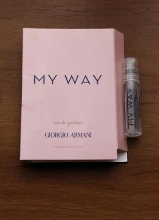 Парфумована вода    giorgio armani my way