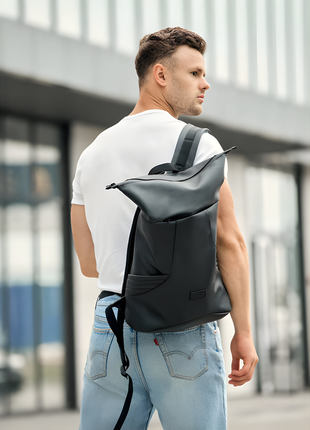 Топ! изысканный рюкзак sambag rolltop x черный2 фото