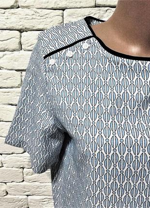 Стильная блуза, геометрический принт2 фото