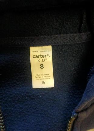 Кофта дытая,на 8 лет, фирма carter's. 2