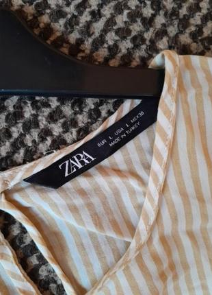 Блуза топ натуральний zara5 фото