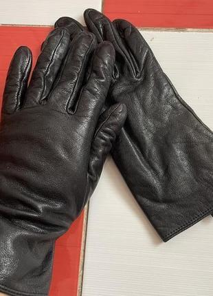 Шикарные кожаные перчатки next /100 % кожа