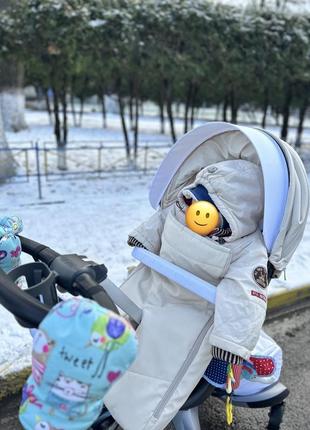 Чехол для ног до stokke xplory и других колясок, муфта для ног footmuff4 фото