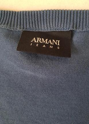 Великолепная мужская кофта, коттон, armani jeans5 фото