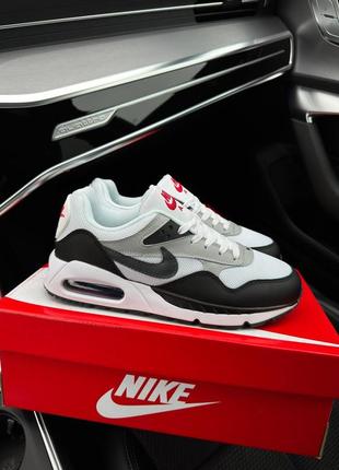 Мужские кроссовки nike air max correlate white black red7 фото