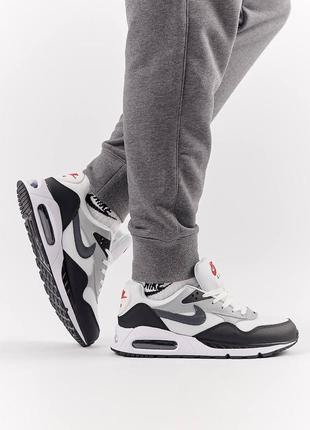 Мужские кроссовки nike air max correlate white black red5 фото