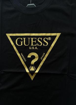 Бавовняна футболка guess5 фото