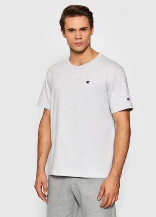 Футболки campion haritage t-shirt in stone