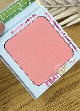 Оригинальный румяна для лица thebalm shadow-blush frat boy3 фото