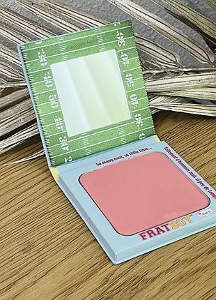 Оригинальный румяна для лица thebalm shadow-blush frat boy2 фото