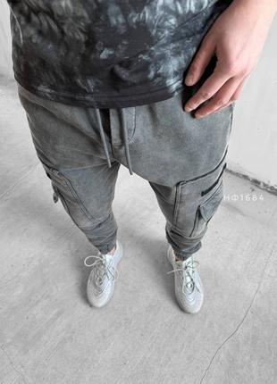 Качественные демисезонные брюки карго5 фото