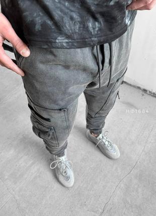 Качественные демисезонные брюки карго9 фото