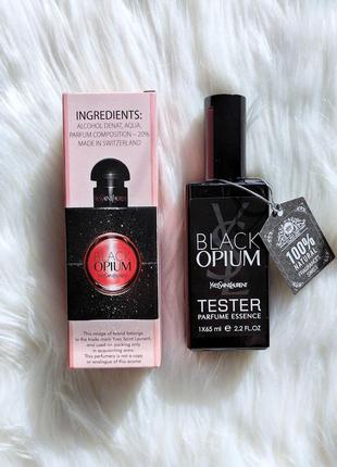 B стиле black opium 65 мл тестер, парфюмы, туалетная вода