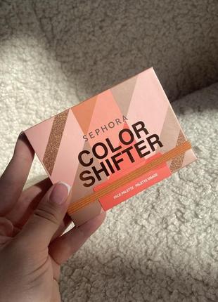 Sephora color shifter палетка для контурирования rose fantasy