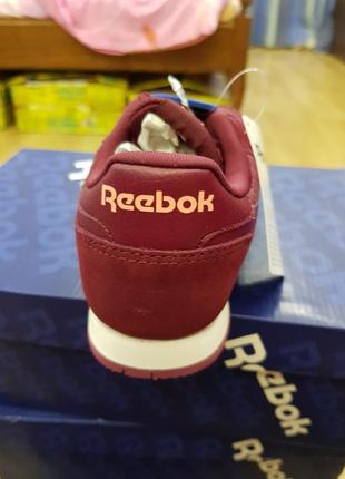 Reebok оригинал 37 ( по стельке 23,5 см.) новые кожаные кроссовки6 фото