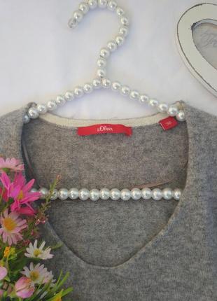 Стильний фірмовий якісний натуральний кашеміровий светр6 фото