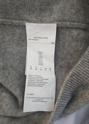 Стильний фірмовий якісний натуральний кашеміровий светр7 фото