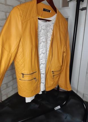 Розпродаж! куртка курточка эко кожа 44-46р. l4 фото