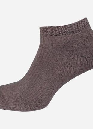 Набір чоловічих шкарпеток коротких бавовняних лео сітка спорт 5 пар 40-45 асорті3 фото