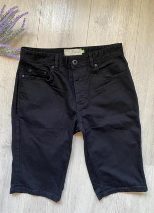 Шорти джинсові чорні чоловічі next 30 розмір