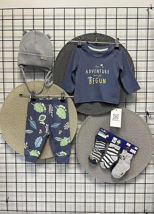 Костюм піжама комплект на хлопчика 62 см. primark