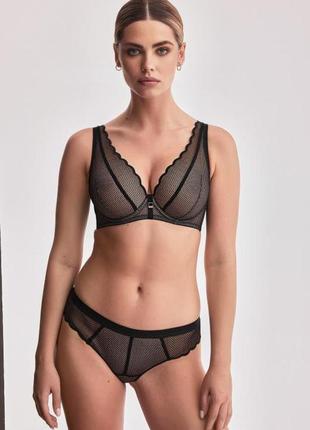 Бюстгальтер alles chita bralette black1 фото