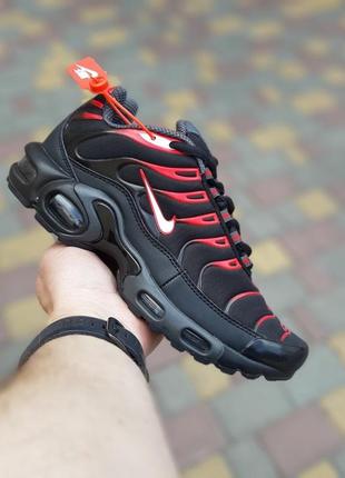 Nike tn 🆕 жіночі кросівки найк тн 🆕 чорні з червоним