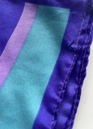 Платок шарф узкий яркий picasso неон5 фото