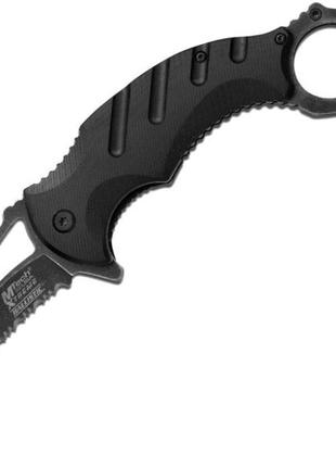 Складной нож master cutlery m-tech extreme ballistic karambit black mx-a833bk