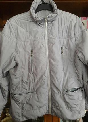 Куртка осіння великого розміру