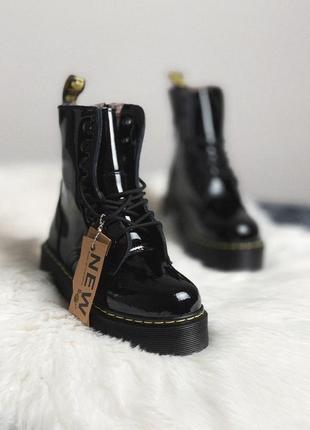 Женские ботинки  dr martens jadon black2 фото