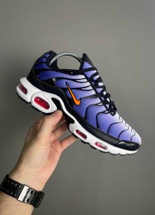 Чоловічі кросівки фіолетові nike air max plus og voltage purple