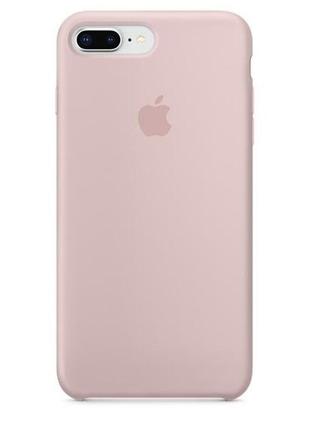 Чехол-накладка s-case для apple iphone 7 plus\8 plus (цвет песочно-розовый)