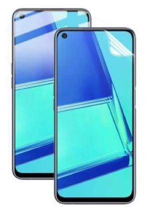 Гідрогелева захисна плівка ост на oppo reno4 se (на весь екран, прозора)