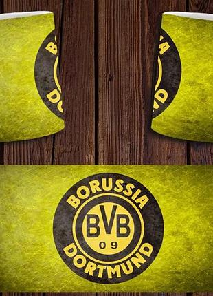 Чашка біла керамічна "фк боруссія дортмунд" borussia dortmund bvb 09 ост