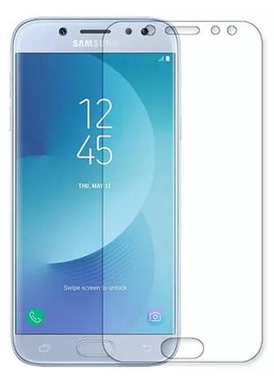 Гидрогелевая защитная пленка на samsung galaxy j5 2017 j530 на весь экран прозрачная