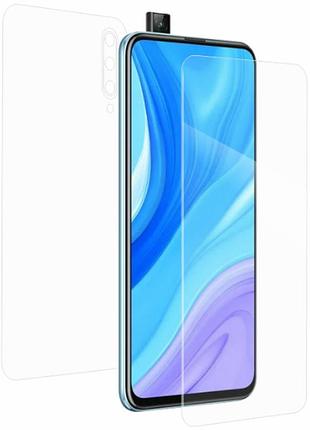 Гидрогелевая защитная пленка aurora aaa на huawei y9s на весь экран прозрачная