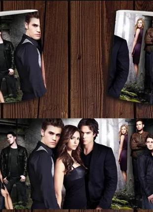 Чашка белая керамическая "дневники вампира" the vampire diaries  ост