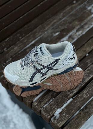 Asics gel-kahana 8 beige green